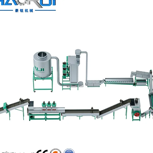1000kg/h hdpe ldpe plastic pelletizing machine for plastic recycling SliderImage