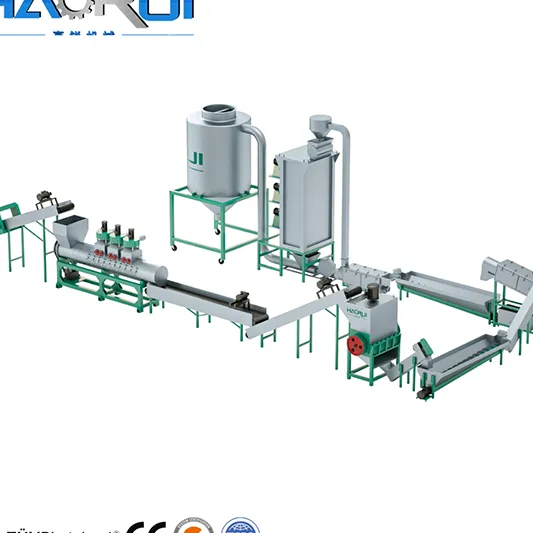 1000kg/h hdpe ldpe plastic pelletizing machine for plastic recycling SliderImage