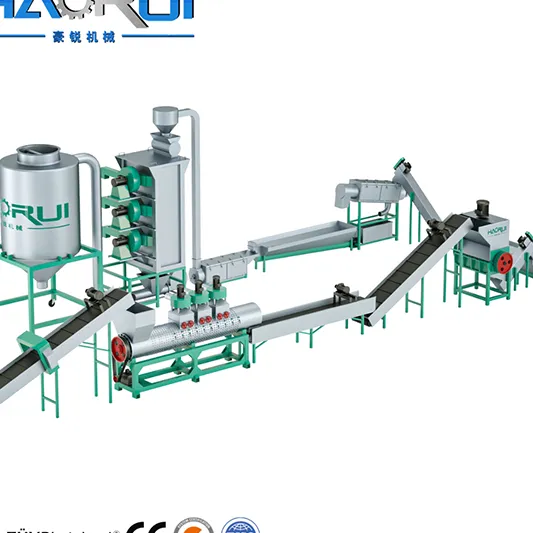 1000kg/h hdpe ldpe plastic pelletizing machine for plastic recycling SliderImage