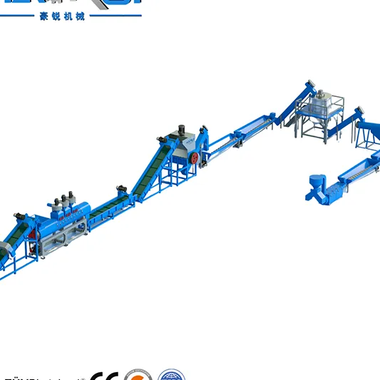 PP PE plastic bottle recycling machine SliderImage