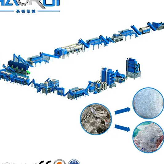 Capacity	Customized Automatical plastic crusher machine for PET Bottle Washing Recycling Line_1