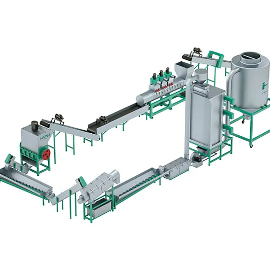 用于塑料回收生产线的高自动化3000kg/h板材和瓶子清洁系统 SliderImage