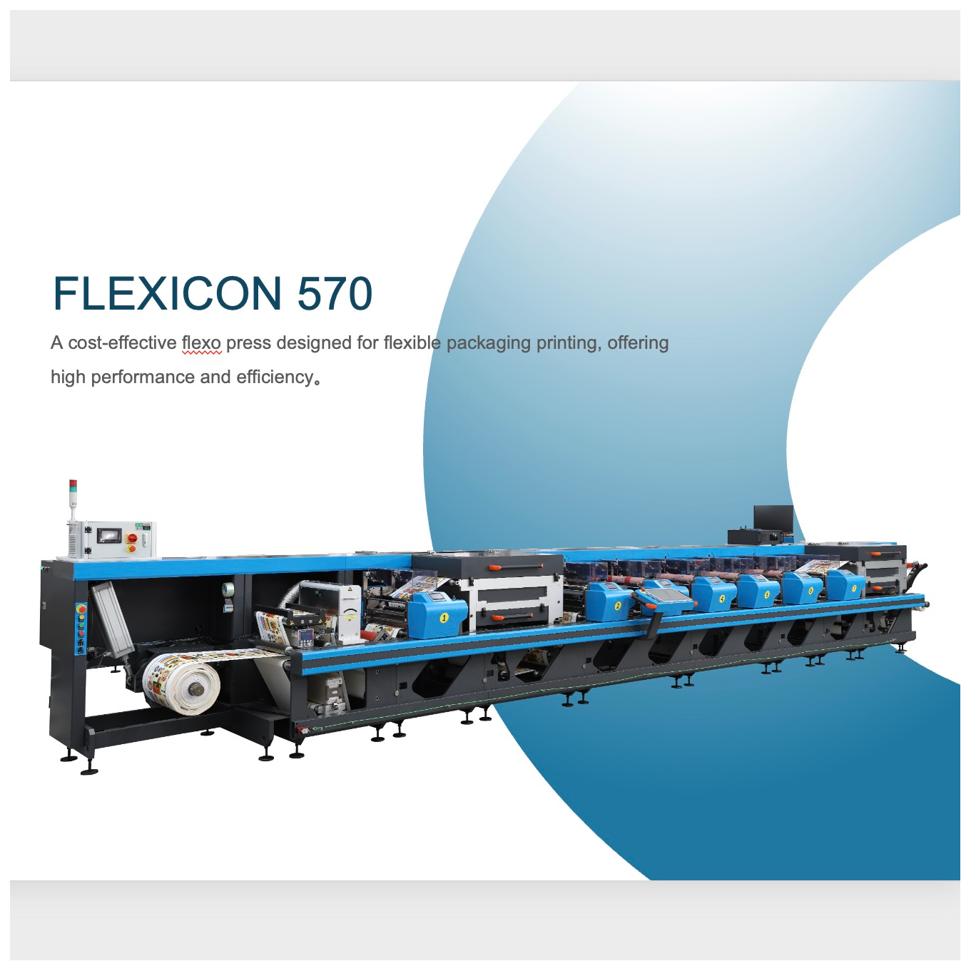 FLEXICON 570 Flexography Press SliderImage