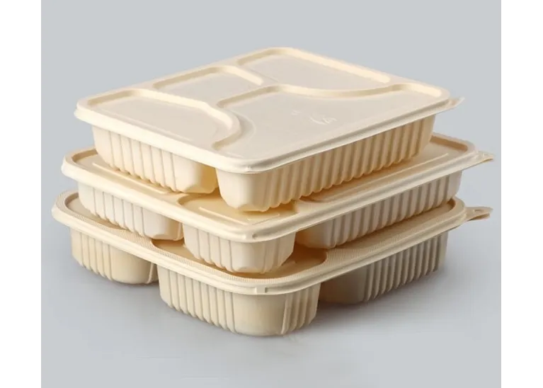 Corn starch food box biodegradable pla food container SliderImage