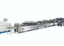 8 Sides seal,Flat Stand-up,Zipper Pouch Bag Making Machine with Double Cut