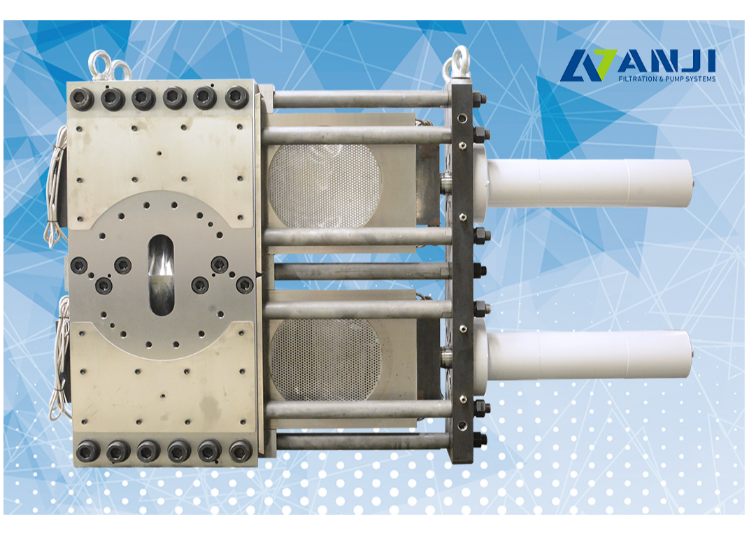Double Plate Double Station Hydraulic Screen Changer/Filter SliderImage
