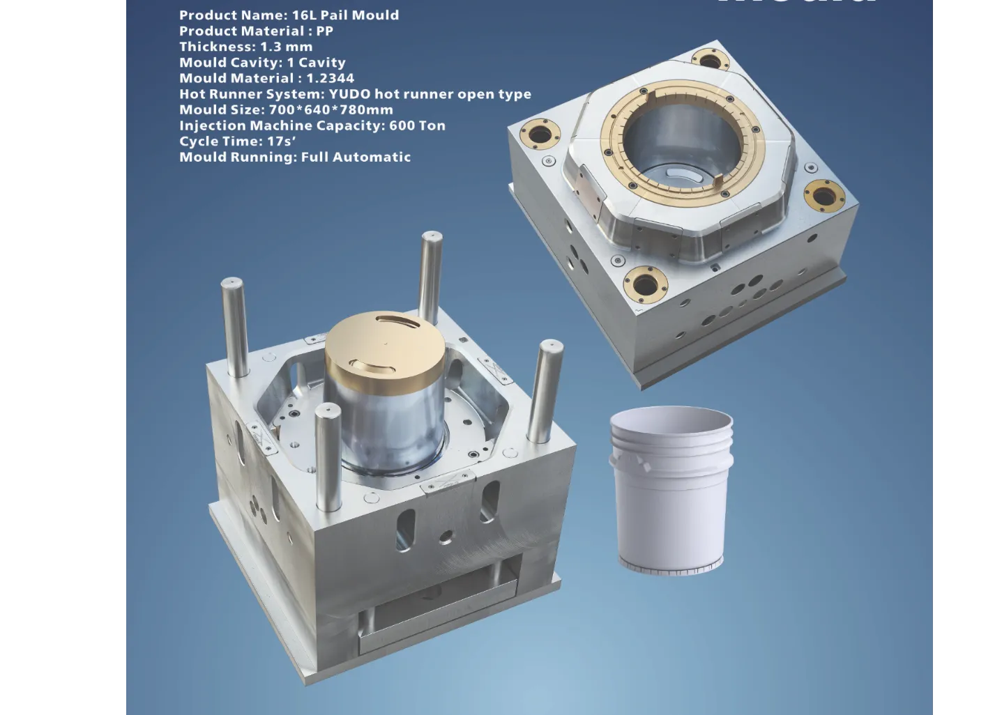 PLASTIC BUCKET MOULD  SliderImage