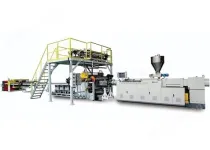 SPC/LVT Flooring Multi-roll Extrusion Line