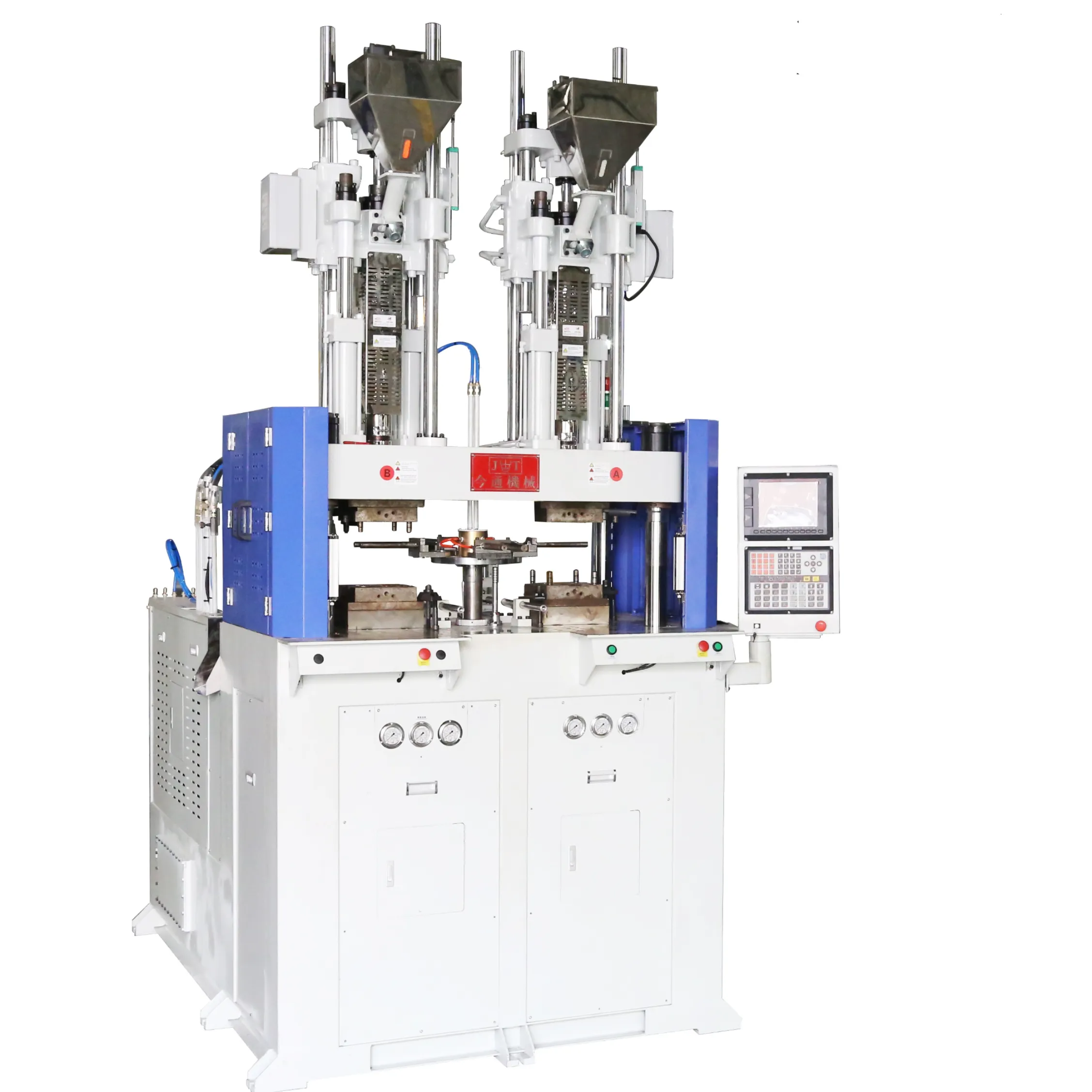 Center turret two color injection molding machine for handle JTT-1100ZT SliderImage