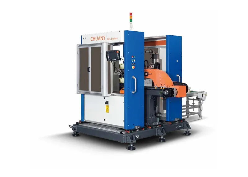 High-speed side-entry in-mold labeling system SliderImage