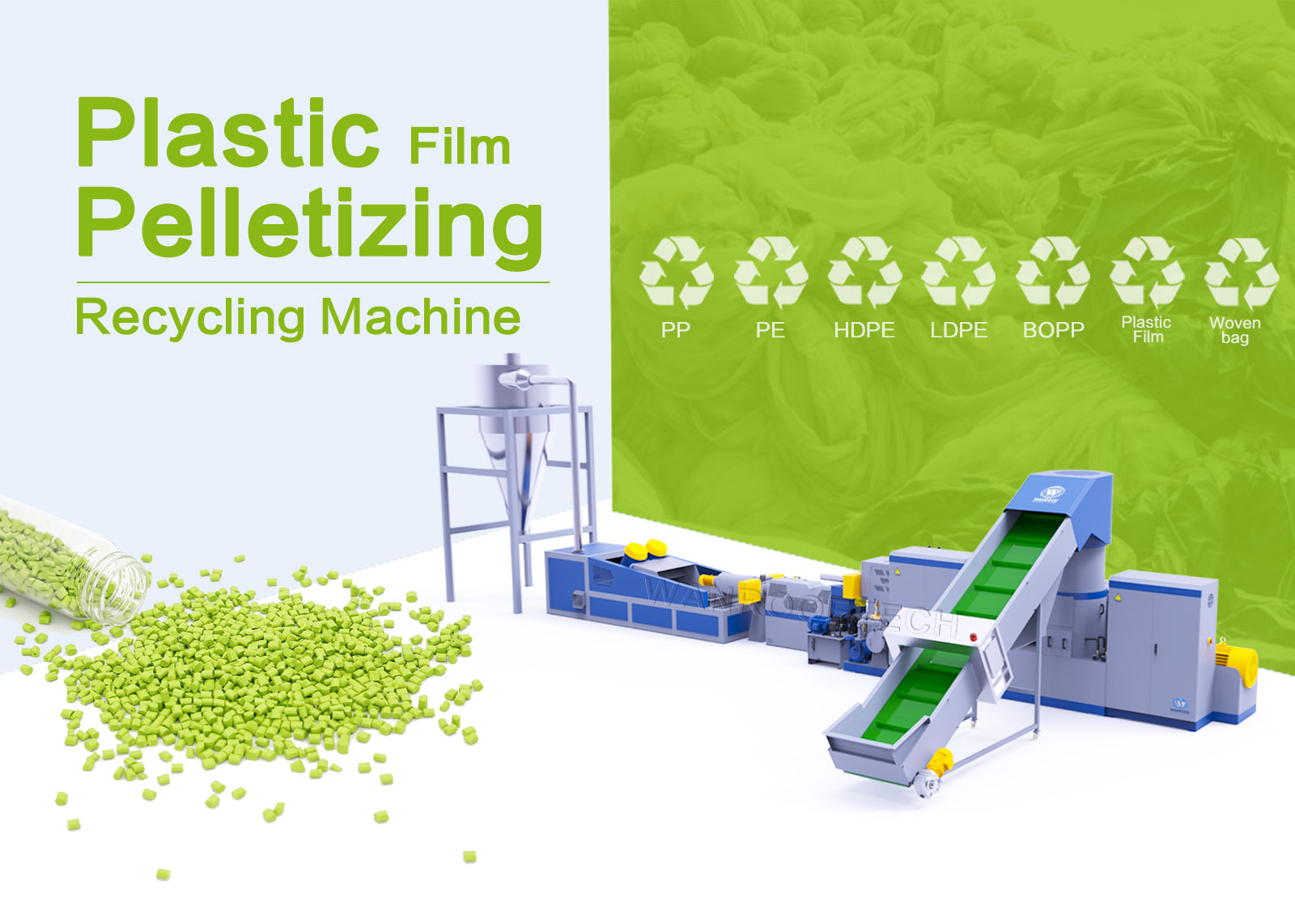 Plastic Pelletizer Machine SliderImage