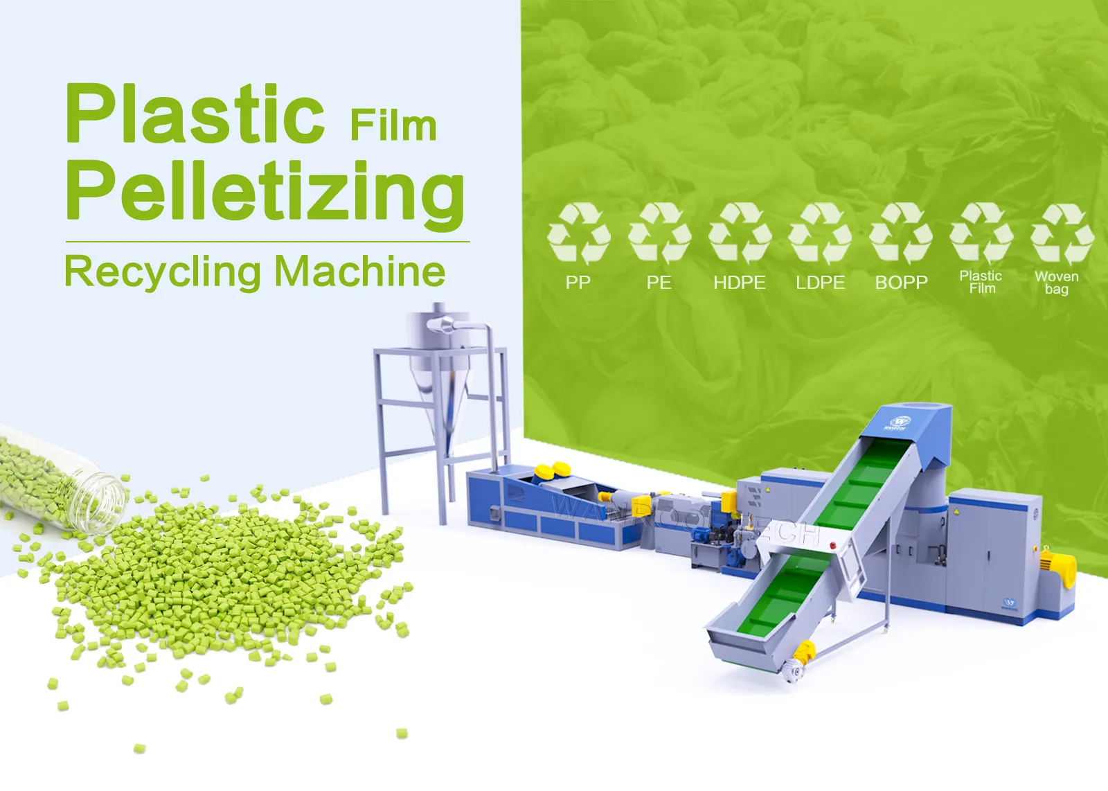 Plastic Pelletizer Machine