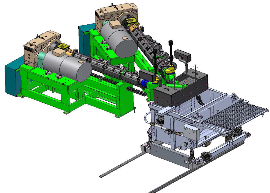 EXTRUSION LINE FOR THE PRODUCTION OF ARTIFICIAL TURF SliderImage