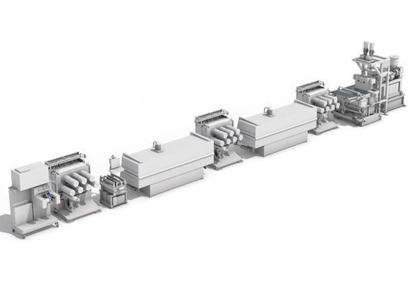 Extrusion line for the production of brush & broom monofilament SliderImage