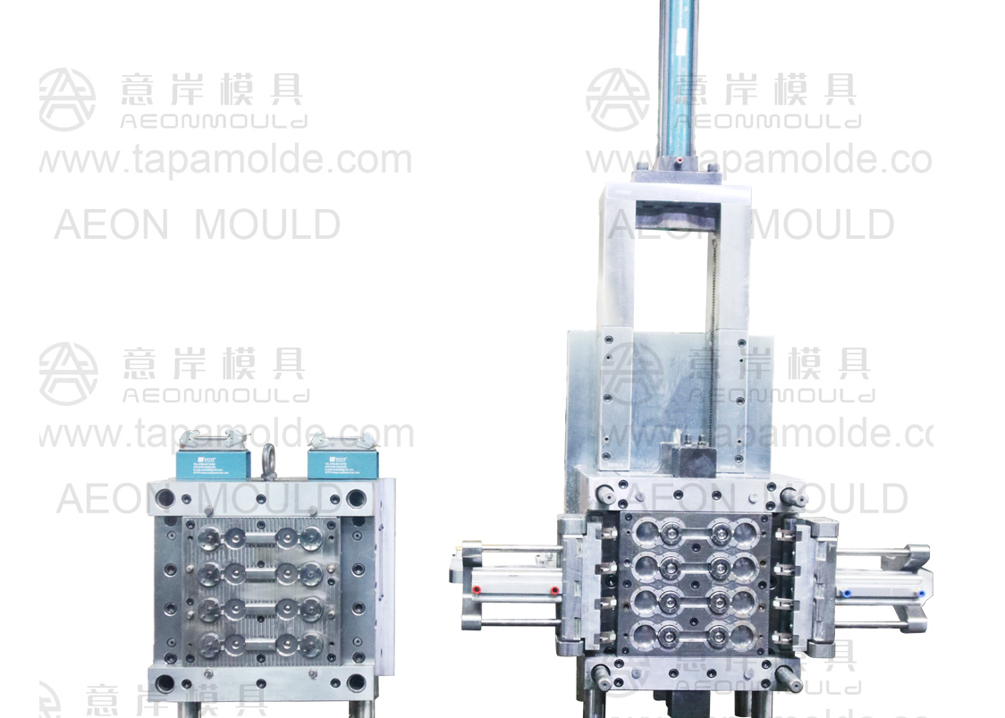 一出八模内合盖翻盖模具 SliderImage