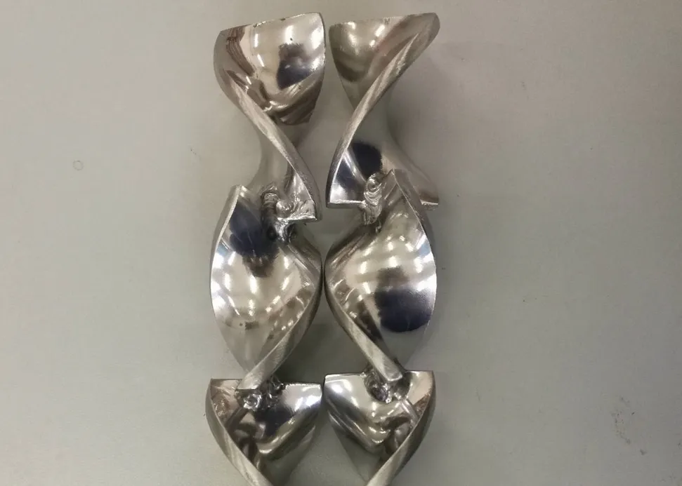 The stainless steel SK static mixer blade assembly SliderImage