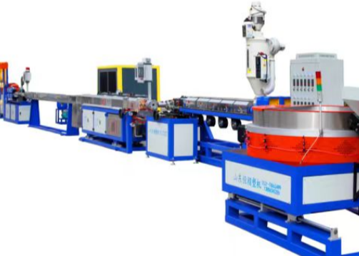 Inlaid flat emitter drip tape making machine SliderImage