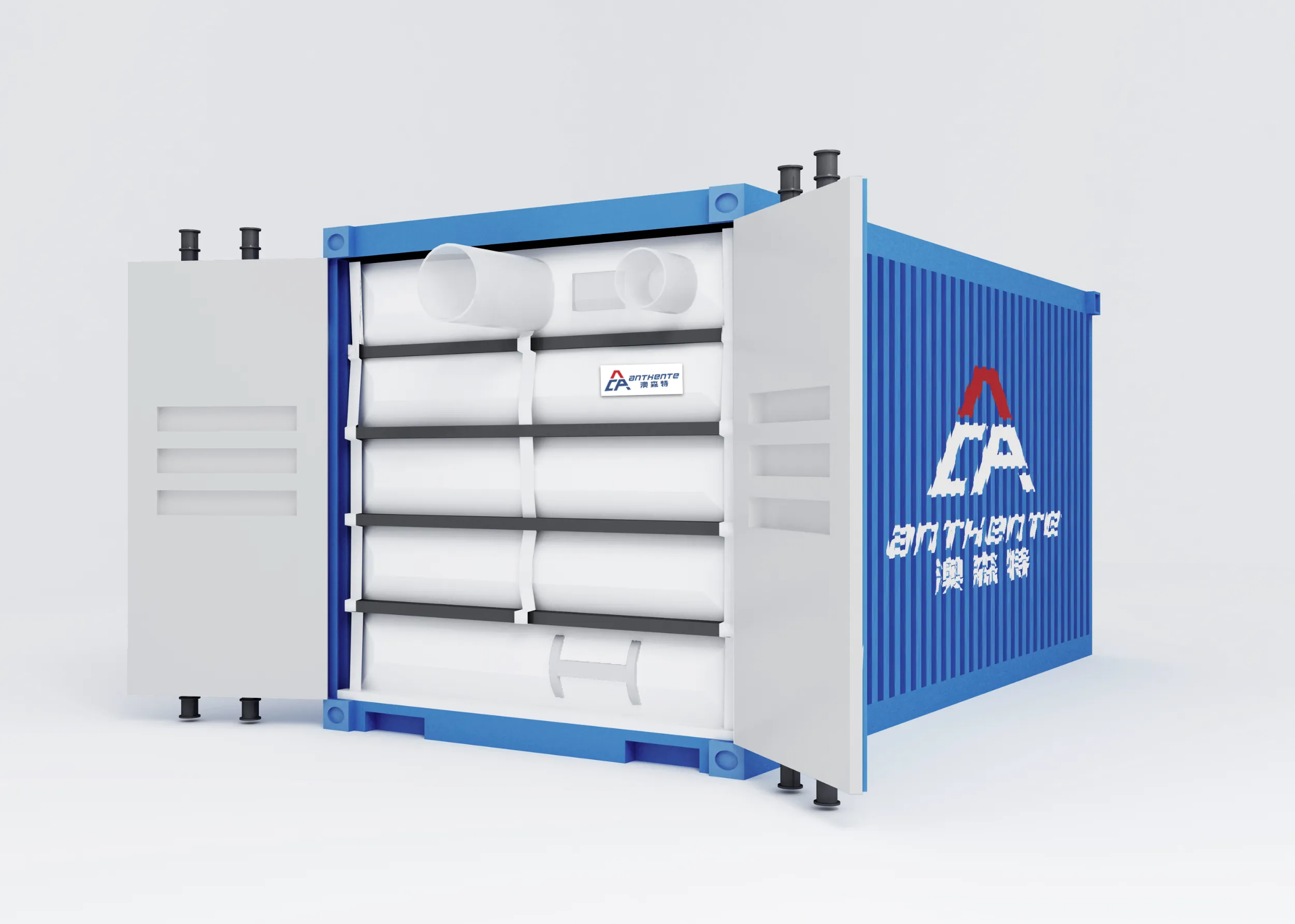 Anthente 20ft PP/PE Container Liner/Seabulk Liner Bag for Polycarbonate SliderImage