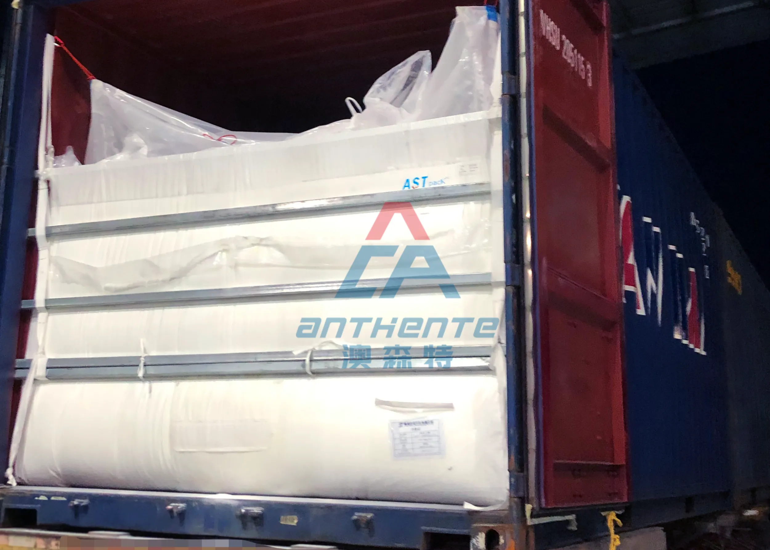 Anthente 20ft PP/PE Container Liner/Seabulk Liner Bag for Polycarbonate SliderImage