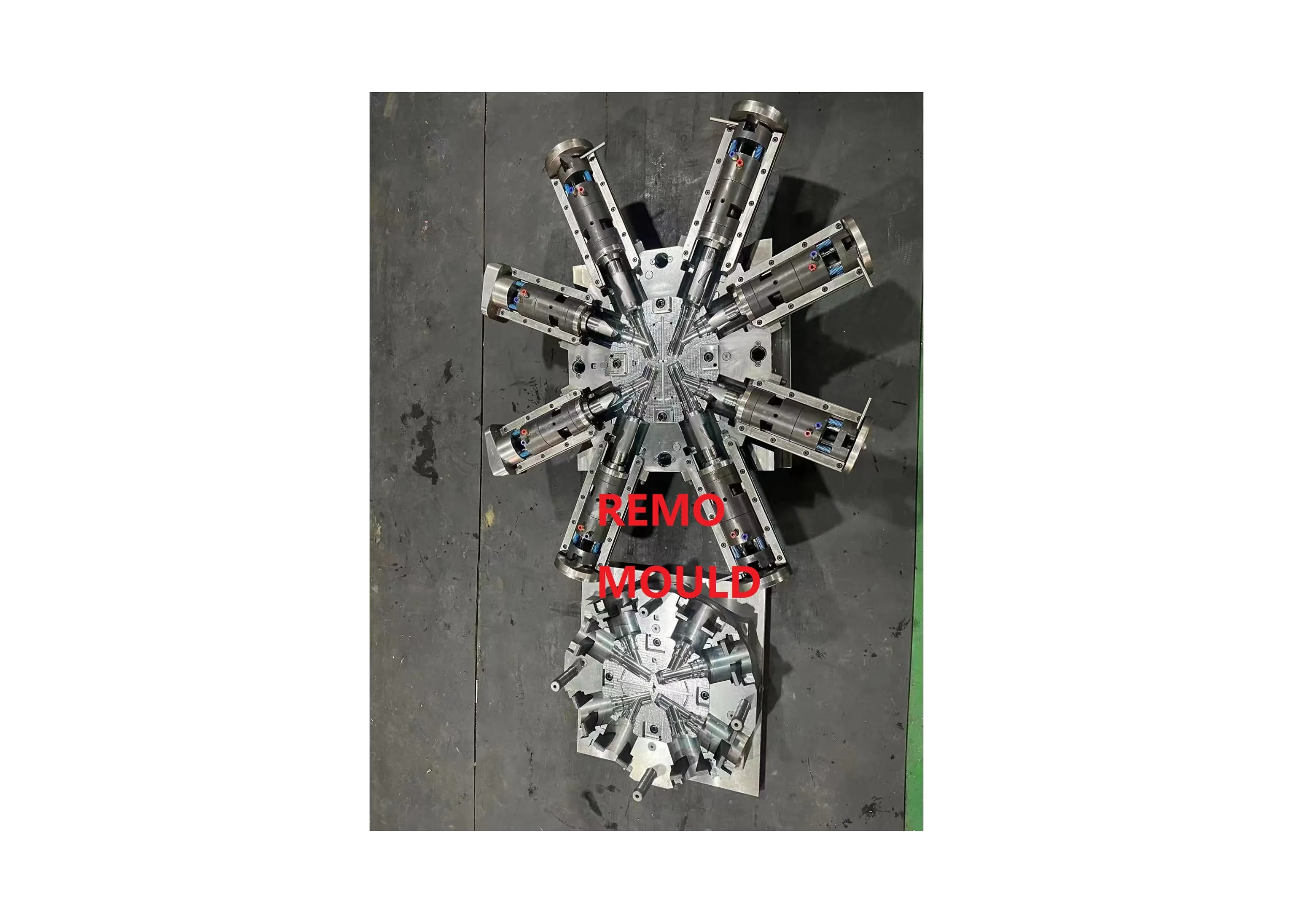 4 Cavity PVC Y Branch Mould SliderImage