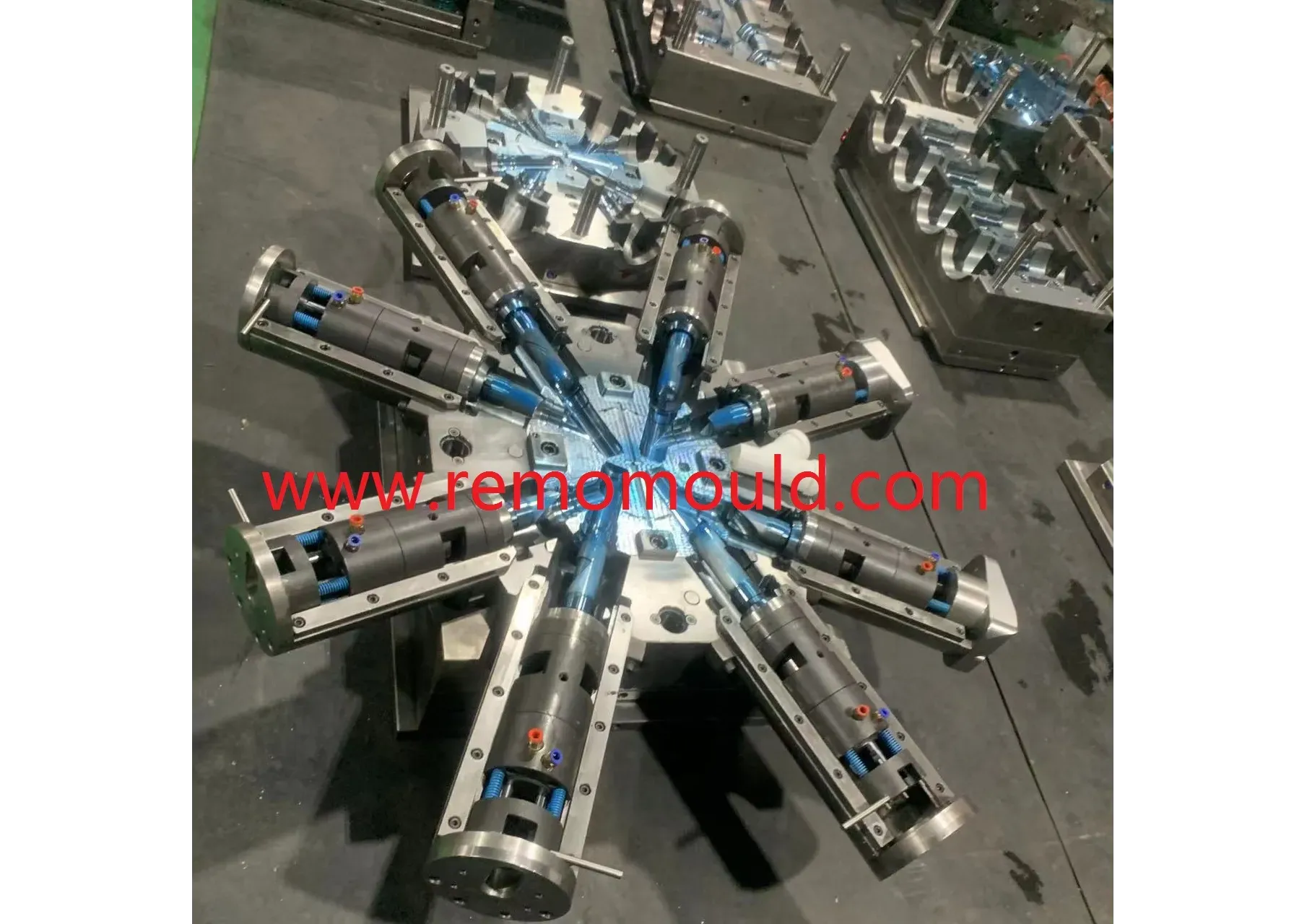 1出4 PVC Y管模具_1