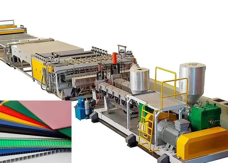 hollow profile sheet extrusion machine SliderImage