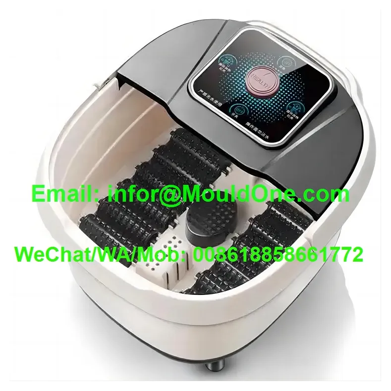 China Custom Plastic Injection Molding High Quality Plastic Foot Spa Tub Mould SliderImage