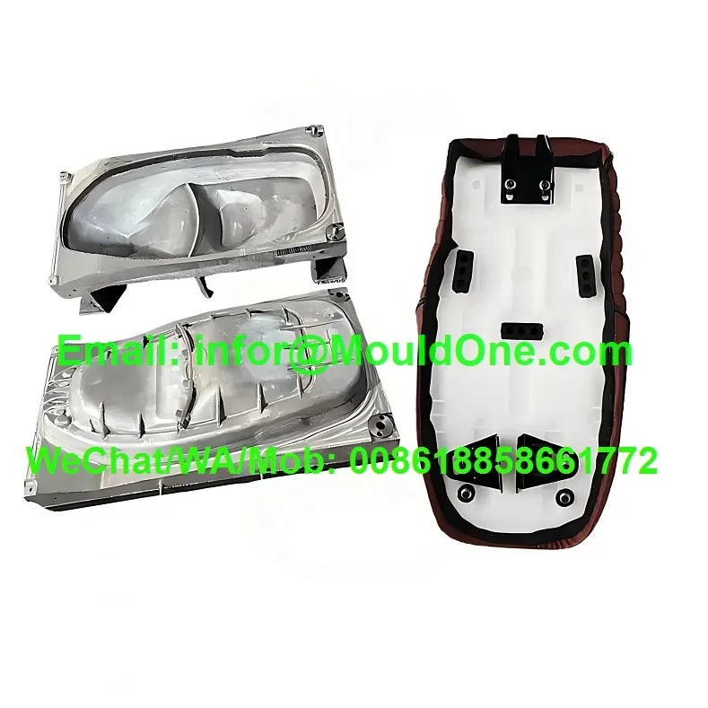 Hot Selling Best Service Custom Plastic Injection Molding Motorcycle Part Motor Seat Mould SliderImage