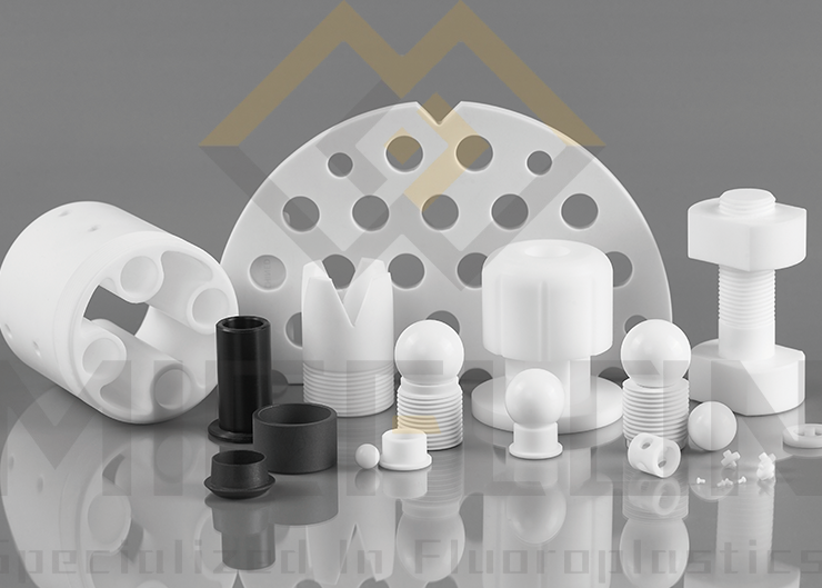 Fluoroplastics(PTFE/PFA/PCTFE) Machined Parts SliderImage