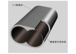 Twin-screw wear-resistant alloy bushings