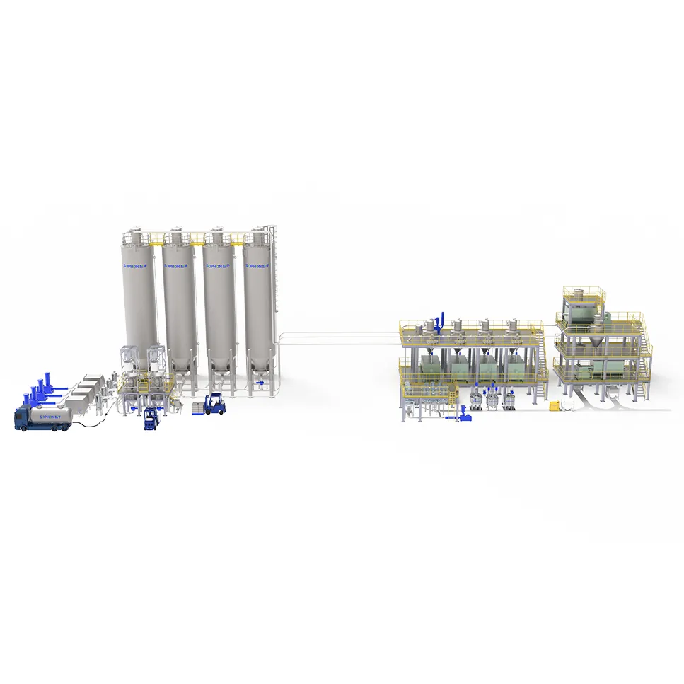 Powder pneumatic conveying system SliderImage