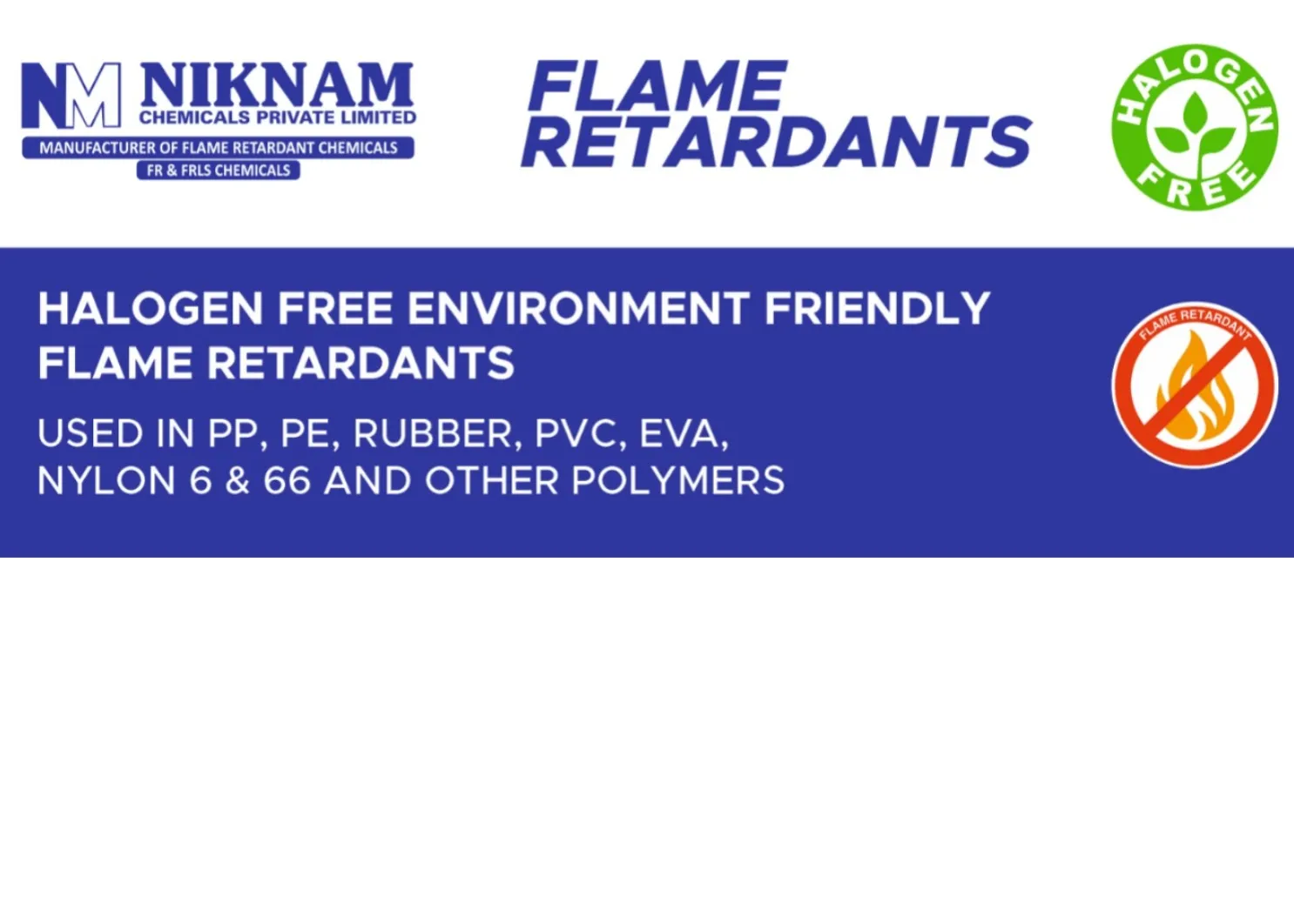 Halogen Free Flame Retardant SliderImage