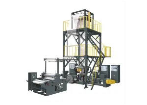 Three Layers Co-extruding Rotary Die-head Film Blowing Machine Set