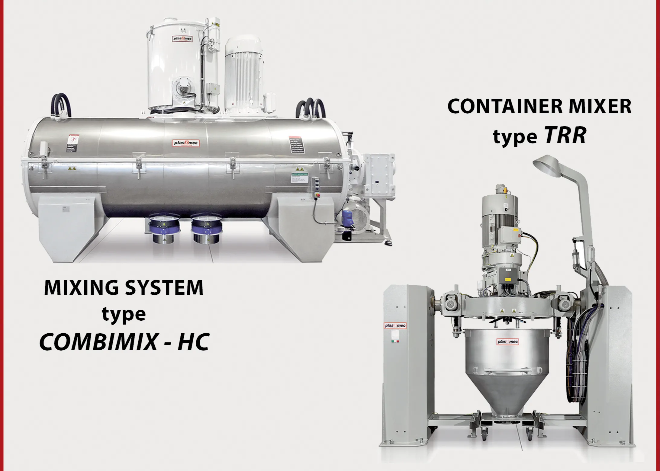 Mixing Systems for Plastics and Powder Coatings