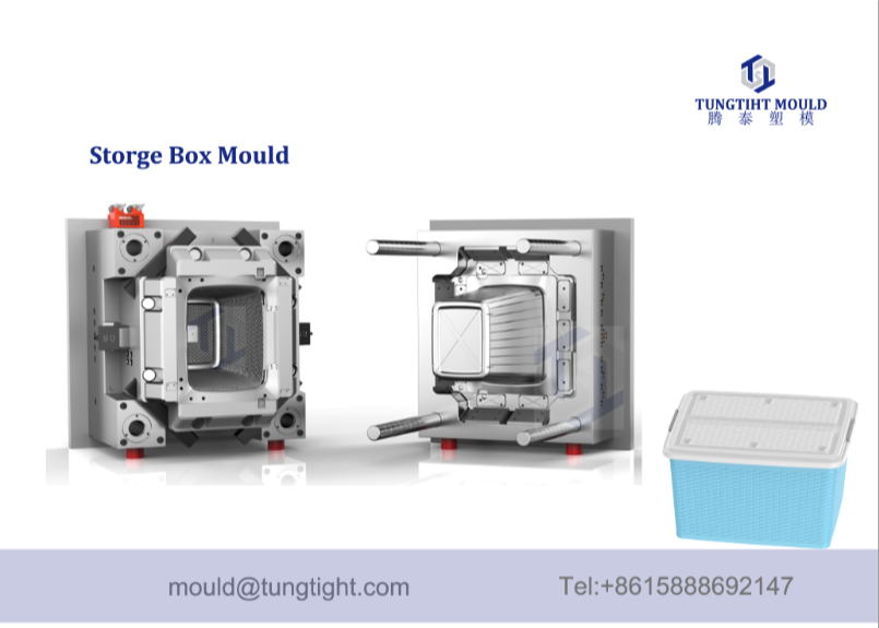 High quality plastic storage box mold  SliderImage