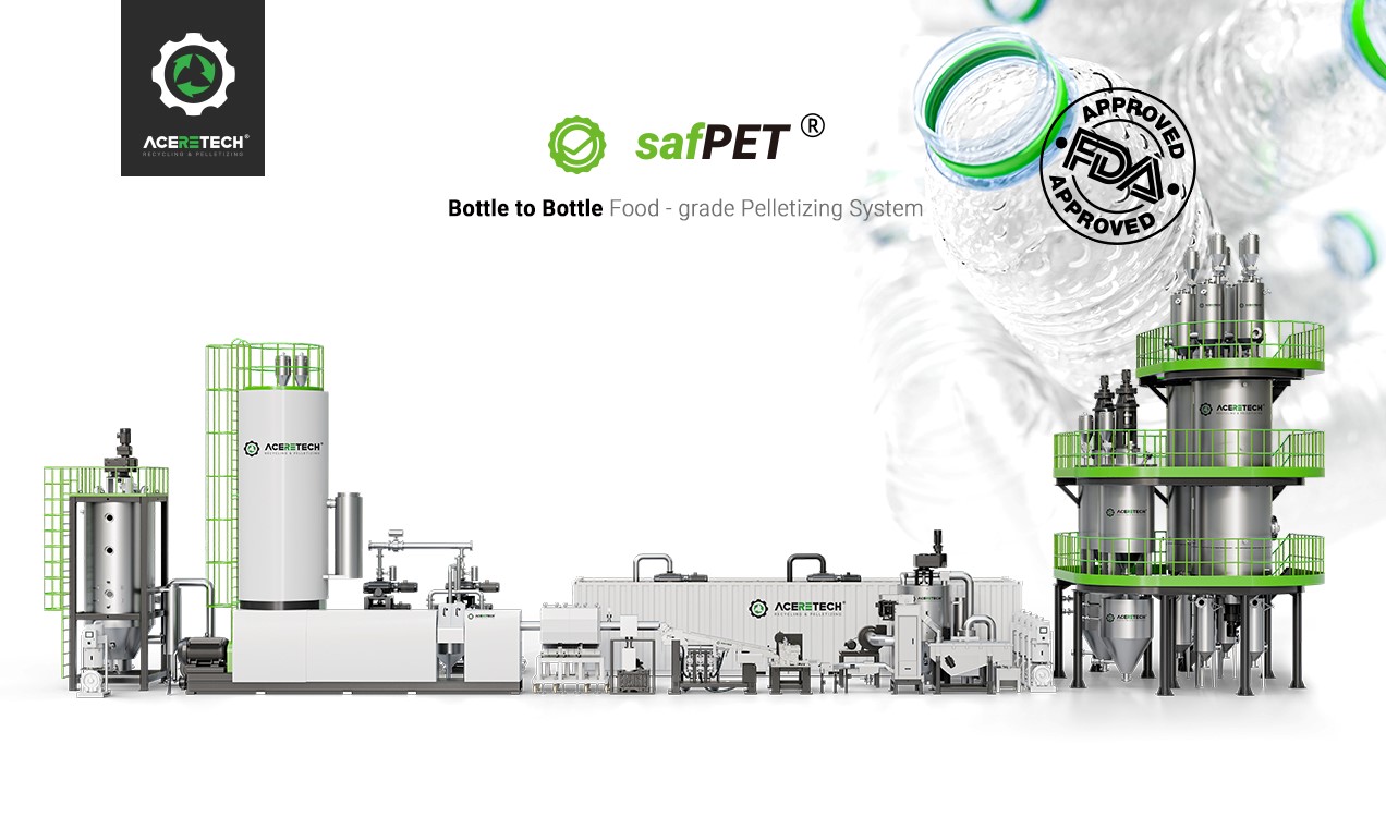 rPET Food-grade Pelletizing System, rPET Food-grade Sheet Extrusion System SliderImage