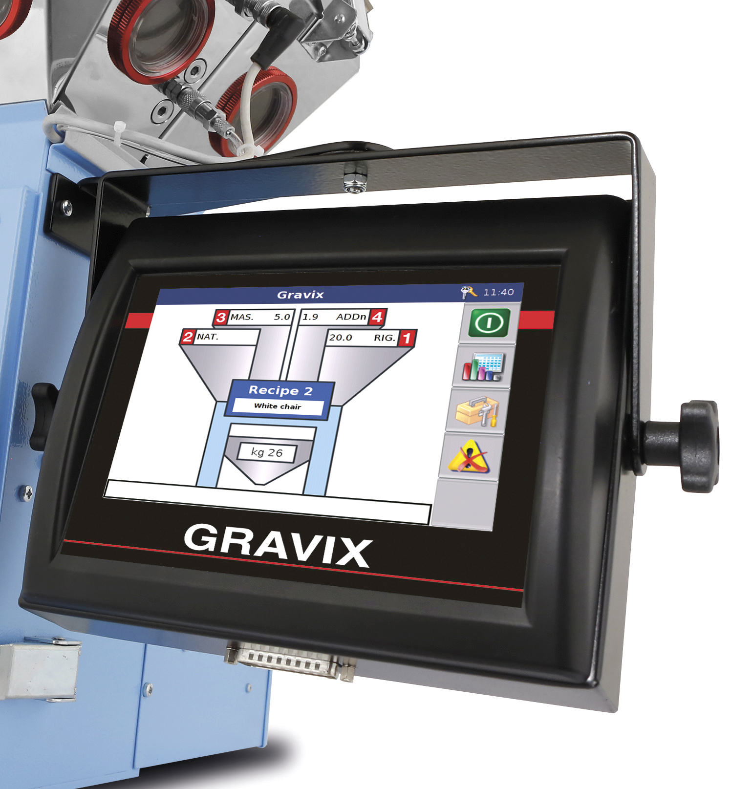 DGM GRAVIX 20 - Batch Gravimetric Micro-Dosing Unit SliderImage