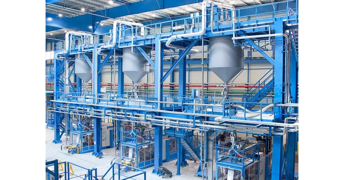 Compounding plant production line | Plastics and ...