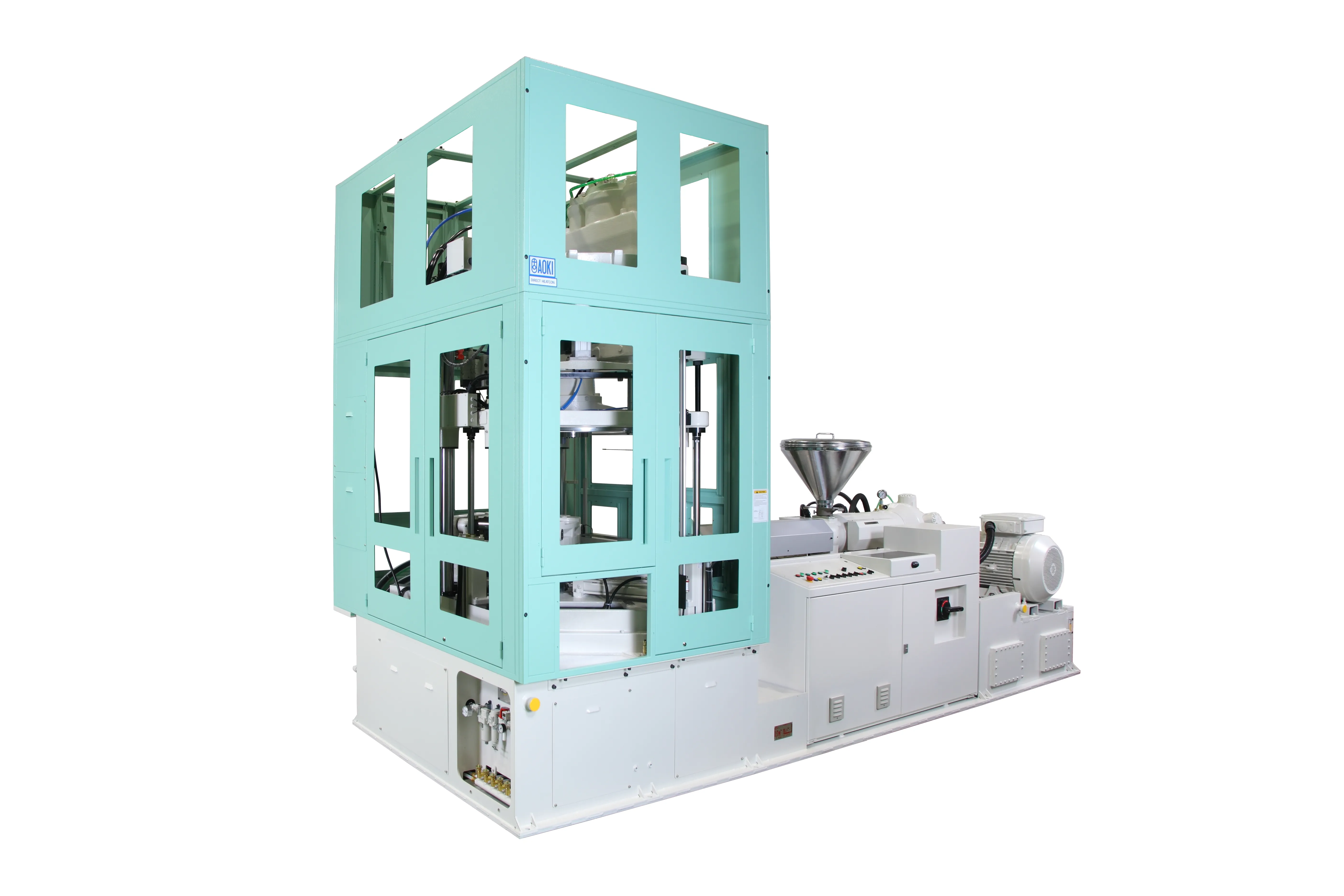 AOKI Direct Heatcon Injection Stretch-Blow Molding for COC/COP BOTTLE_0