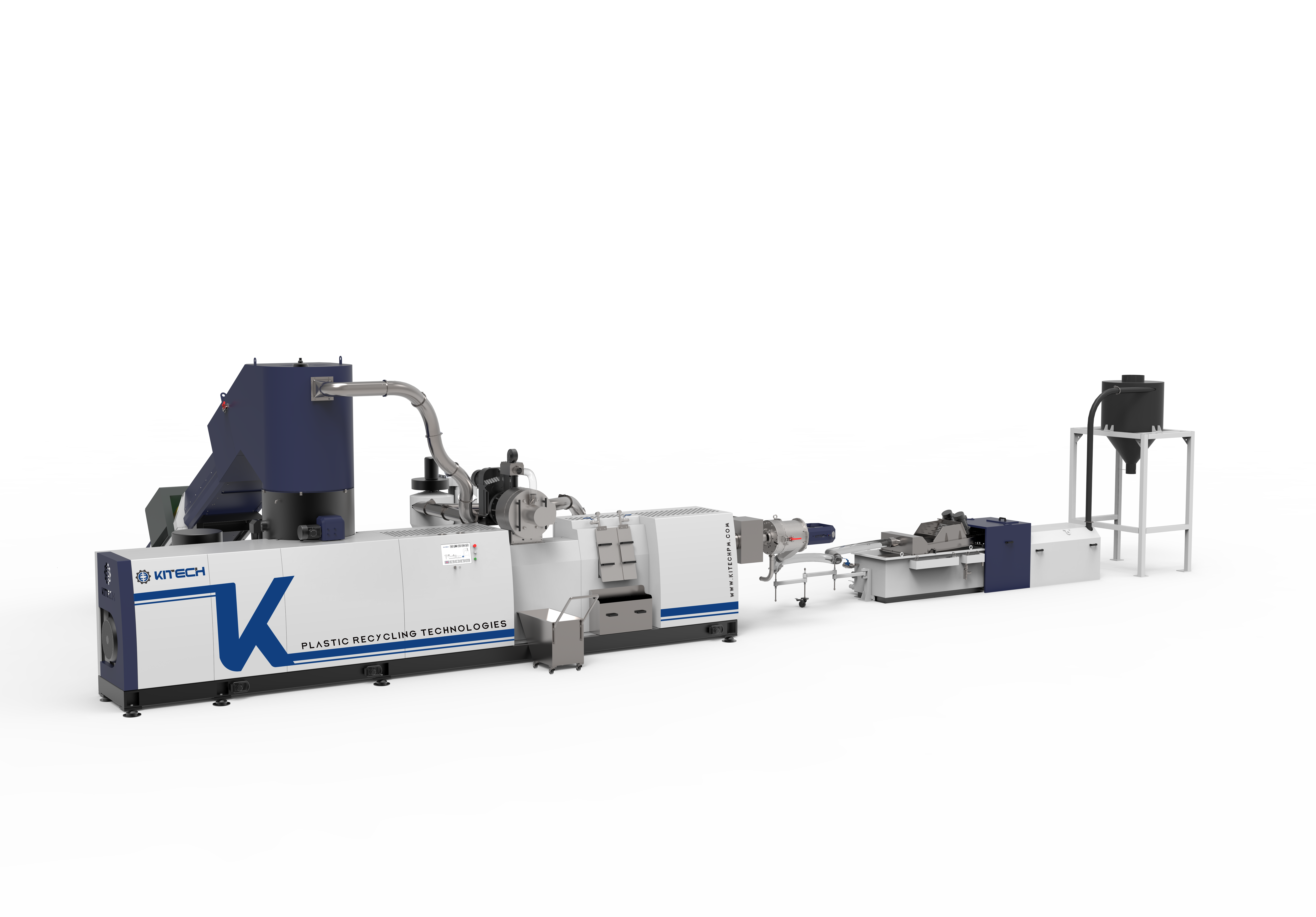 5G KCP cutter compactor water-ring pelletizing system with Self-cleaning laser filter SliderImage