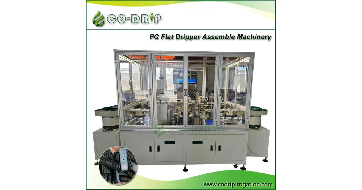 PC Flat dripper assemble machine | Plastics and R...