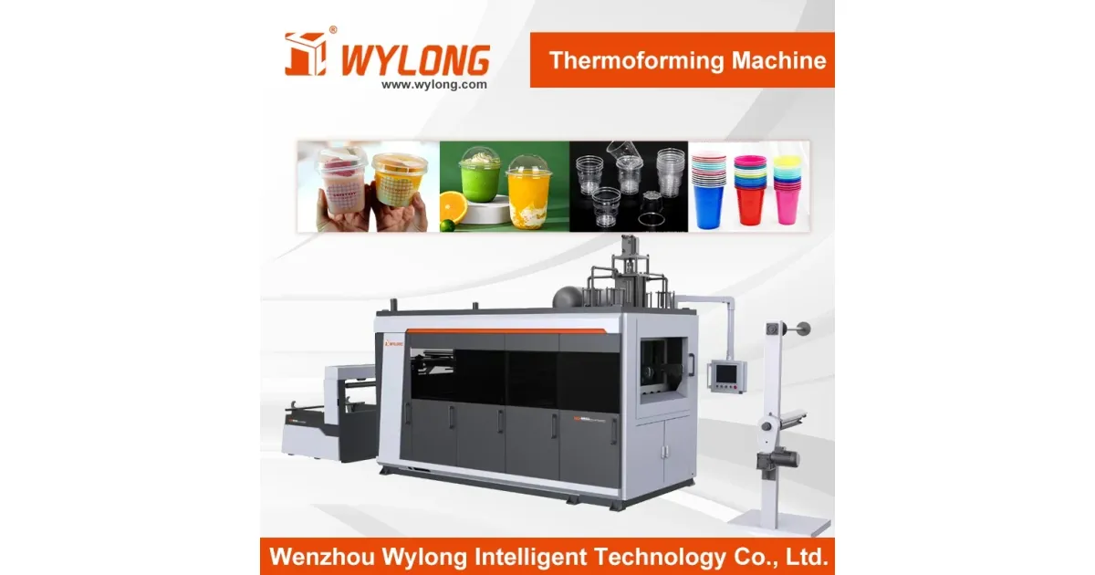 Full Servo Plastic Cup Making Machine High Speed ...