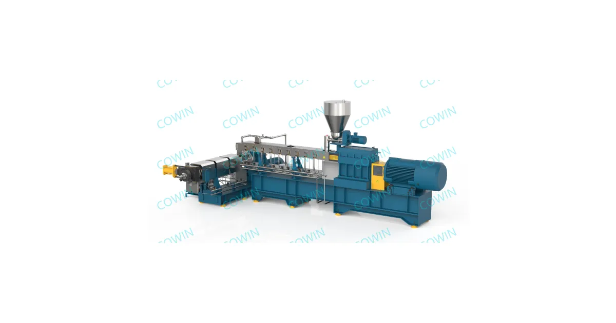 Two stage compounding extruder | Plastics and Rub...