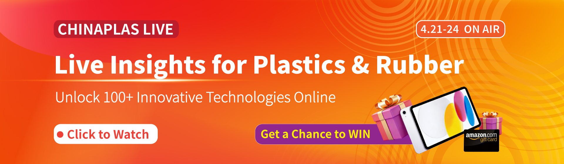 Live Videos of Exhibitor and Technology Highlights