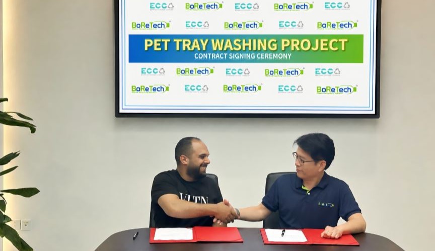 BoReTech delivers first PET tray washing project to Africa and the Middle East