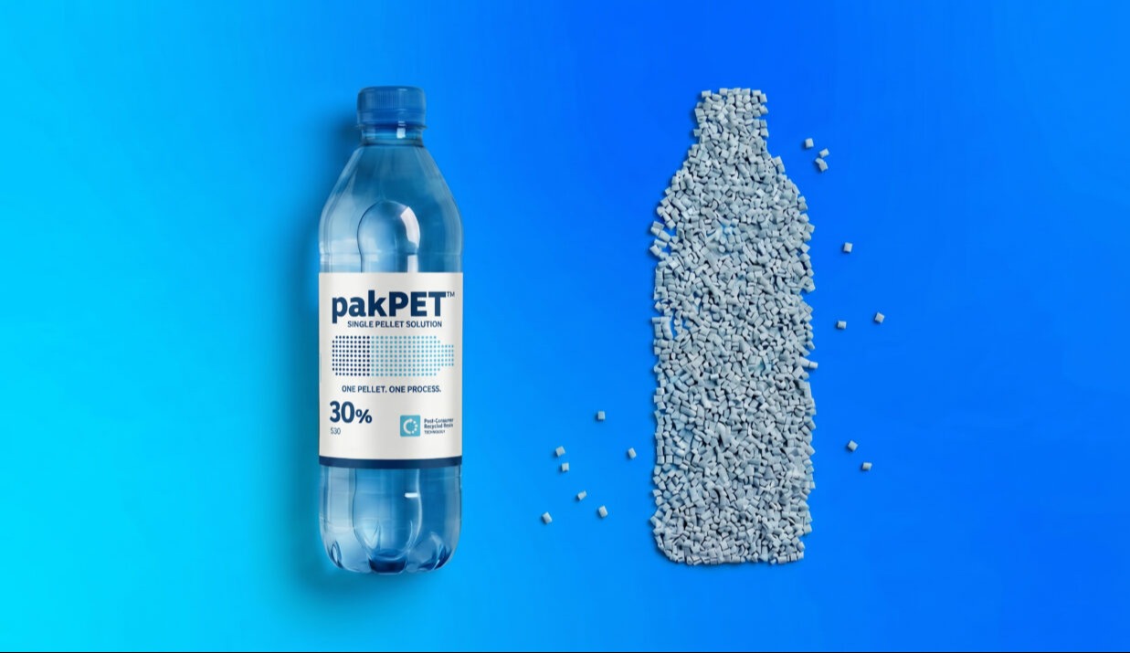 Plastipak’s pakPET Single Pellet Solution to increase recycled content in PET packaging