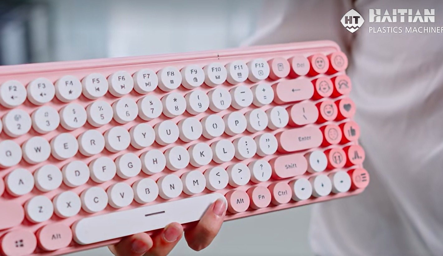 Four Injection Units, One Clamping Cycle: How Haitian Streamlines Keycap Manufacturing