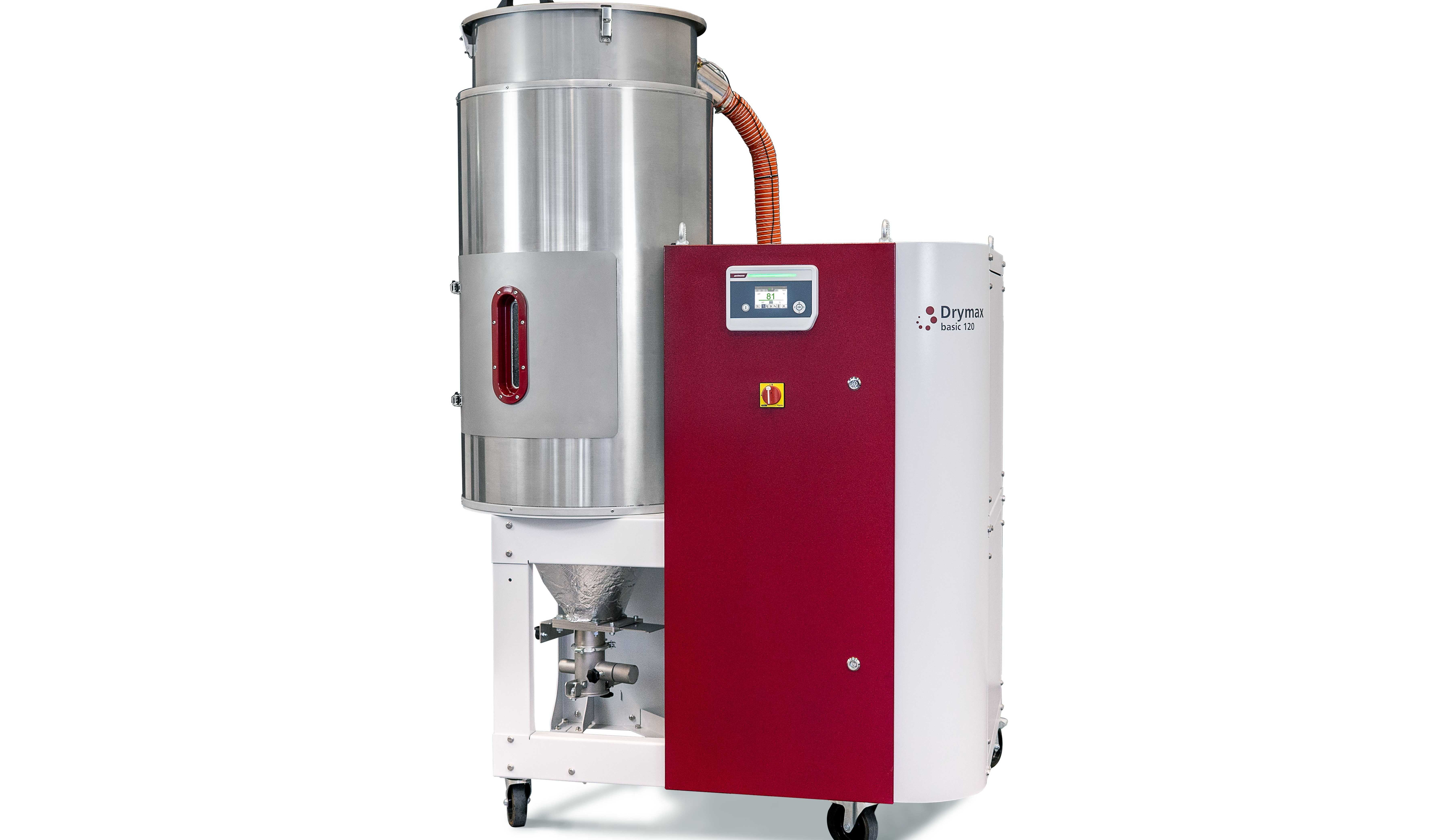 For the first time: WITTMANN to show Drymax dryer with new graphic color display at Fakuma
