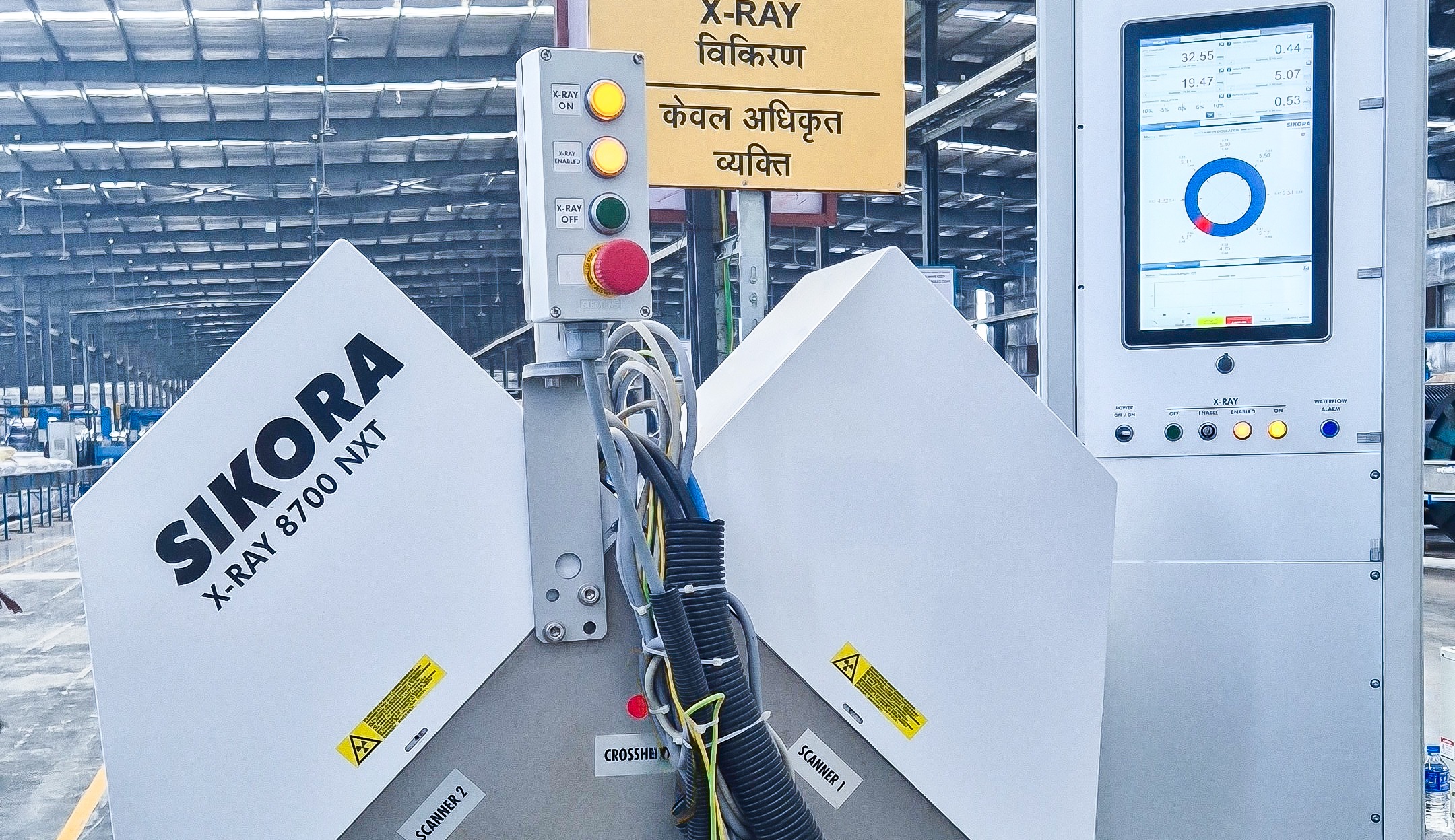 SIKORA X-RAY 8000 series supports quality control for Indian cable manufacturer