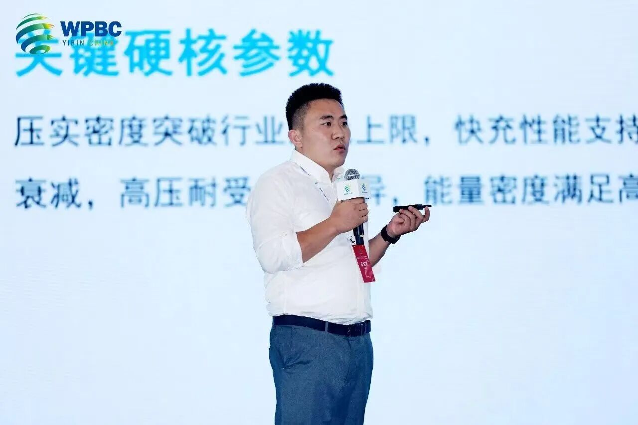 协鑫锂电首席市场官（CMO）邓松。（图源：2026世界动力电池大会）.jpg